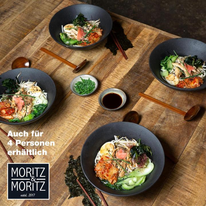 Produktbild Moritz & Moritz Schalen mit Essstäbchen (24 cm, 1.30 l, 2x)