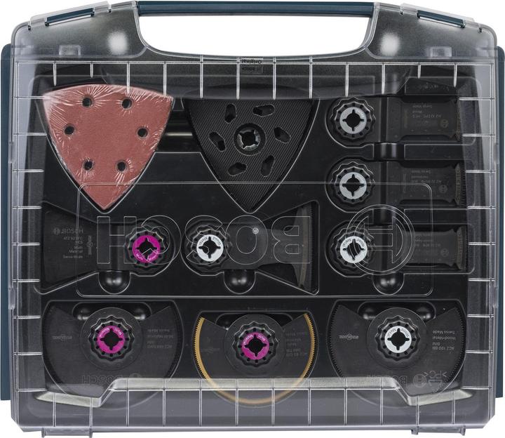 Produktbild Bosch Professional Zubehör 34tlg. i-BOXX Pro-Set Innenausbau. Für oszillierende Multifunktionswerkzeuge