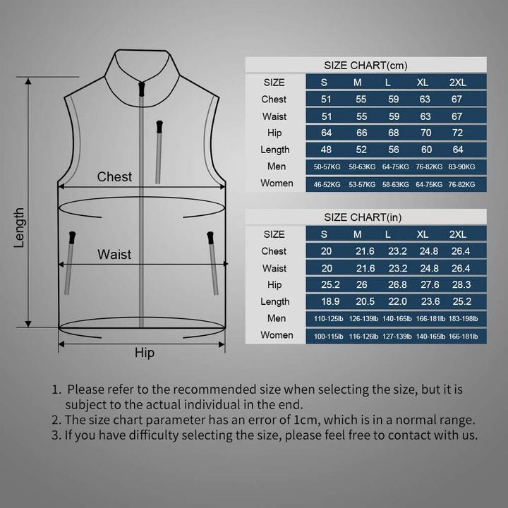 Actual product image Prosmart Beheizbare Fleeceweste (M)