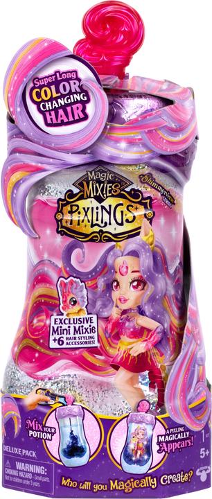 Image du produit Magic mixies pixlings galaxy hair doll single pk pippa (30530)