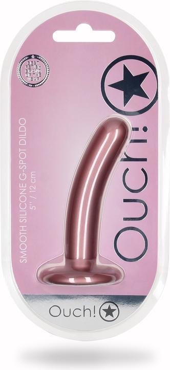 Productafbeelding Ouch! Gladde Silicone G-Spot Dildo - 5" / 12 cm