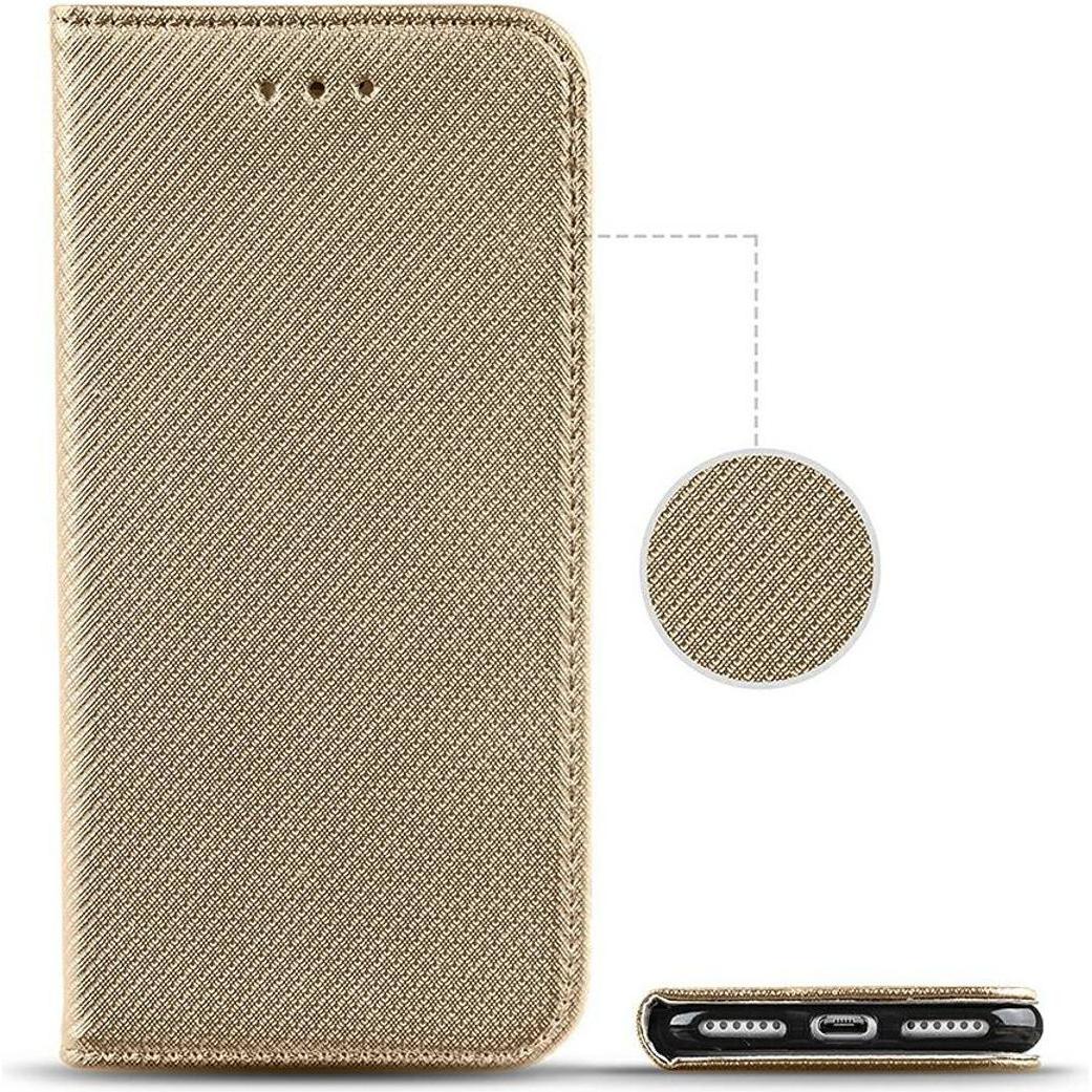 Thumbnail - König Design Handyhülle für Samsung Galaxy M51 Schutztasche 360 Grad Cover Case Wallet Gold (Samsung Galaxy M51), Smartp...