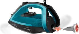 Produktbild Calor FV6832C0 strijkijzer Droog- /u0026 stoomstrijkijzer Durilium Airglide soleplate 2800 W Zwart, Blauw (2800 W, 260 g/min)