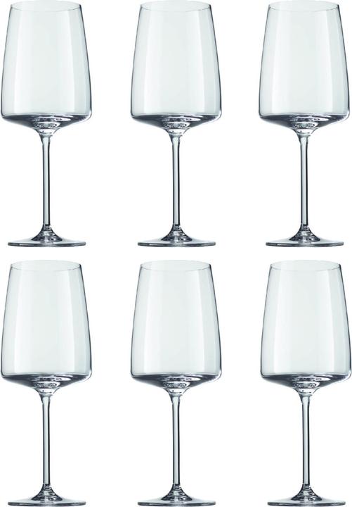 Immagine prodotto Schott Zwiesel Sensa (66 cl, 6 Occhiali, Bicchieri da vino rosso)
