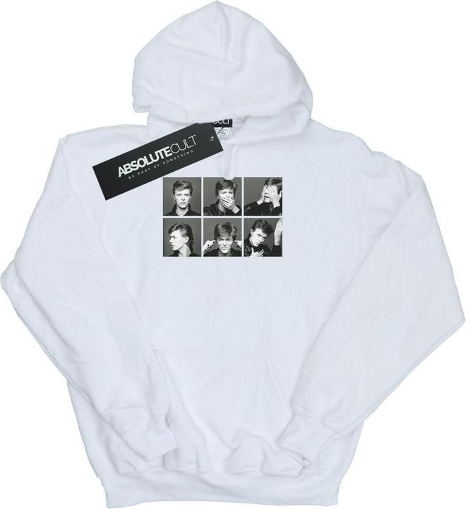 Produktbild David Bowie Photo Collage Kapuzenpullover (L)