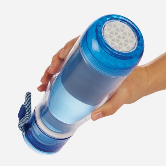 Produktbild ZOKU Trinkflasche Glass Core 475ml Blue (0.48 l)