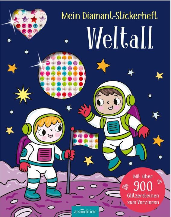 Produktbild Mein Diamant-Stickerheft - Weltall