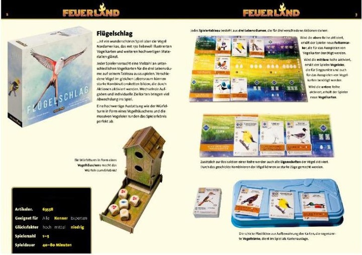 Actual product image Feuerland Tierra del Fuego flapping of wings (German)