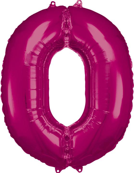 Amscan Folienballon Zahl 0 (1 x)