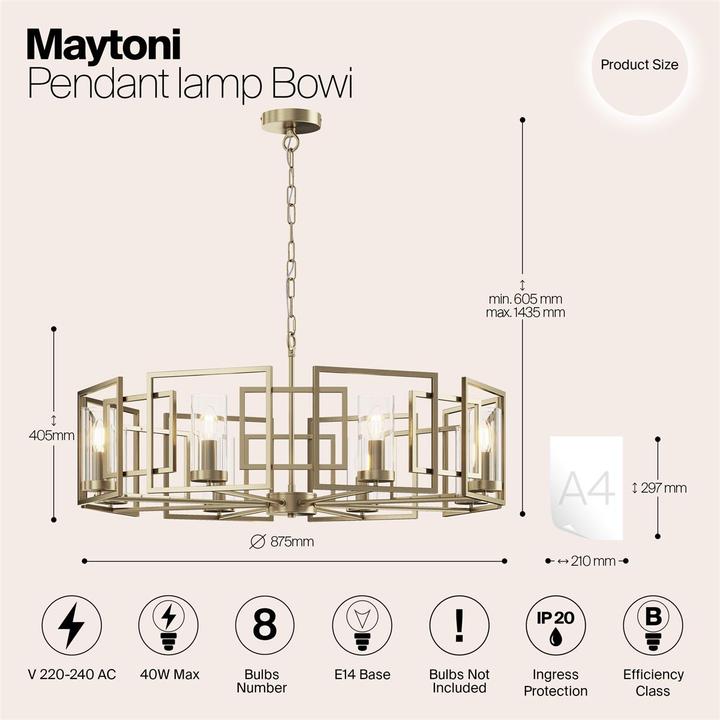 Produktbild Maytoni Bowi (E14)