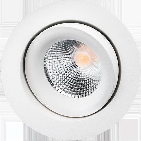 Sg, Applique + Plafoniera, Luce da incasso. Lux IsoSafe IP44 ws 902520 8W 620lm 4000K Ra98 cardan. dim Convertire (620 lm)