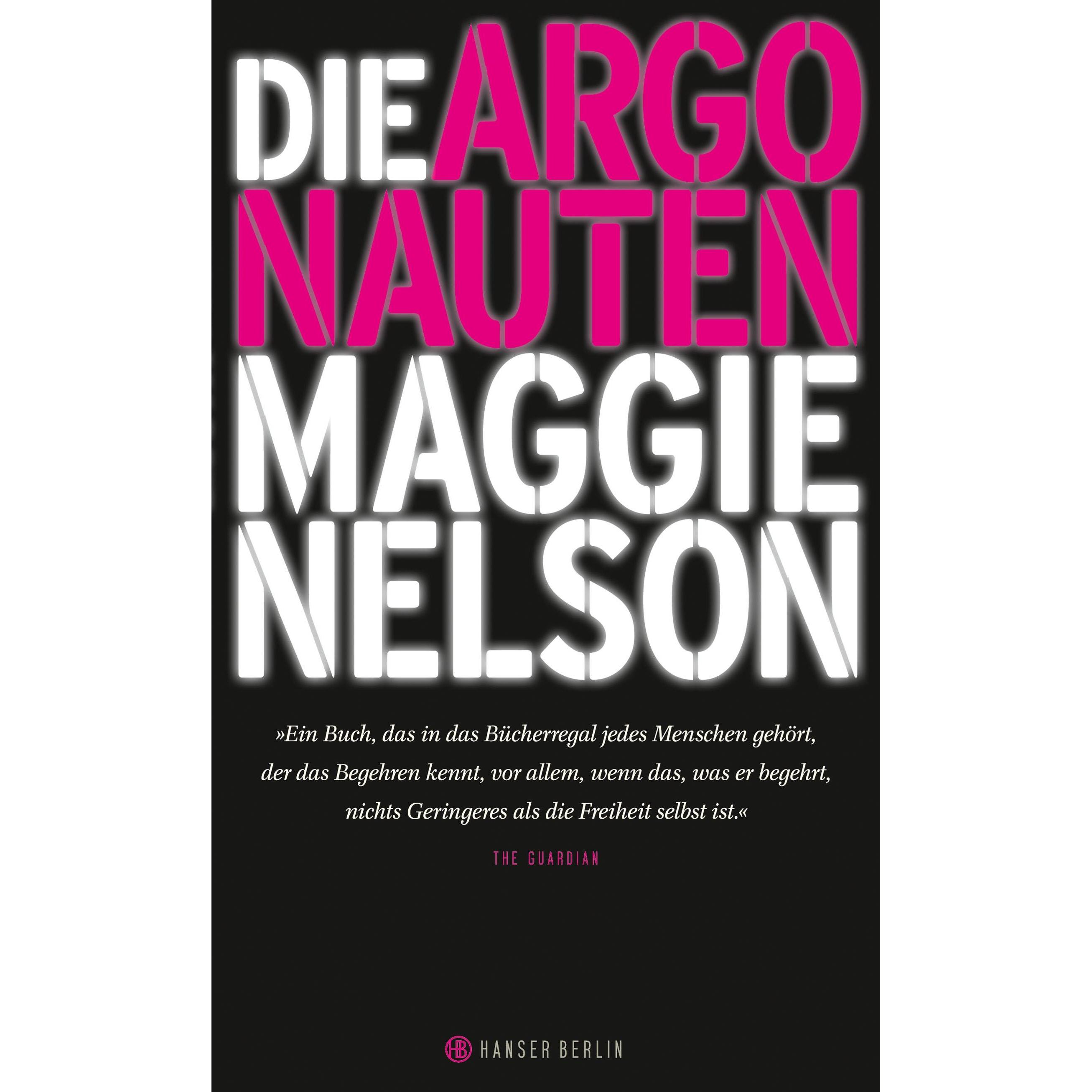 Die Argonauten, Belletristik von Maggie Nelson