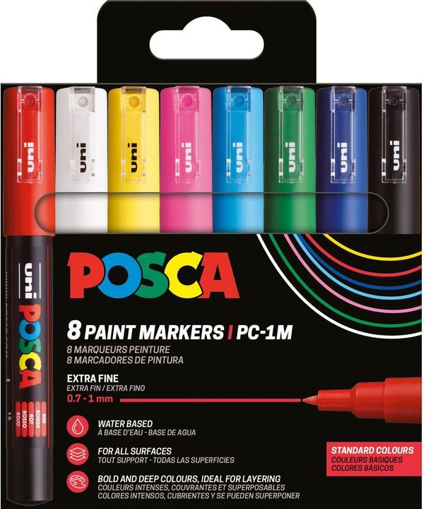 Immagine prodotto Posca Marker UNI PC-1MC 8er Set (8 x)