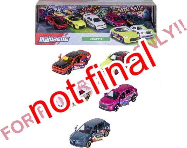 Produktbild Majorette Graffiti 5 Pieces Giftpack