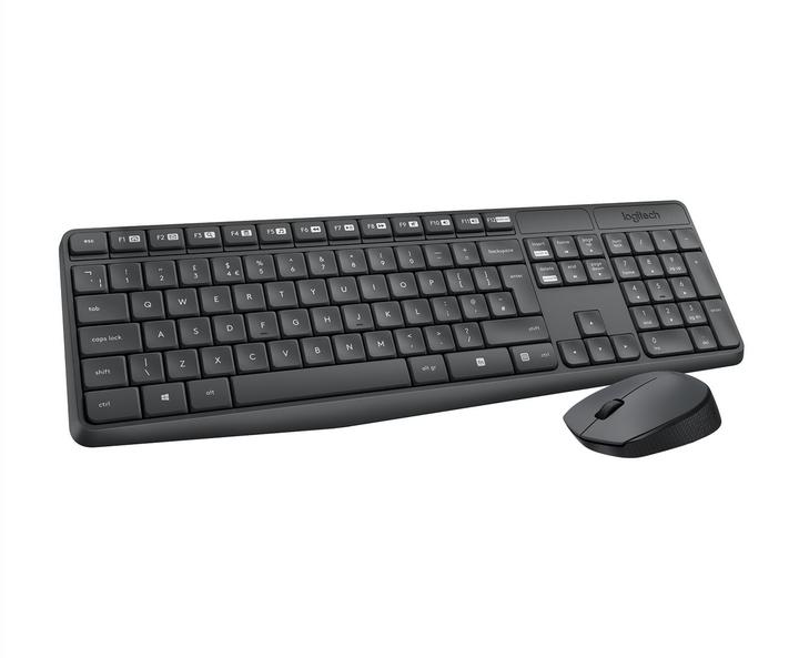 Produktbild Logitech Set MK235 (Eng. Int., Kabellos)