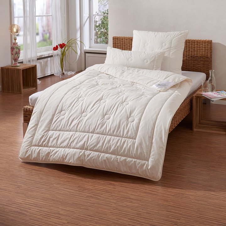 Actual product image Traumschlaf Merino pine (800 g, 200 x 220 cm)