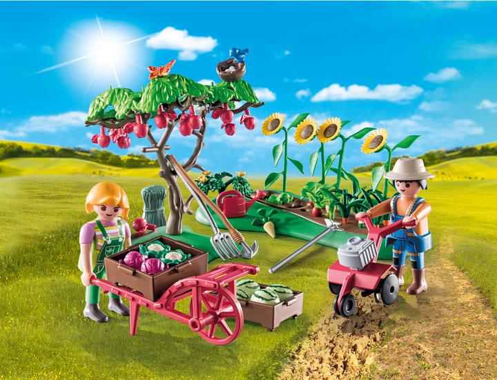 Actual product image Playmobil Starter Pack Farm Vegetable Garden (71380, Playmobil Country)