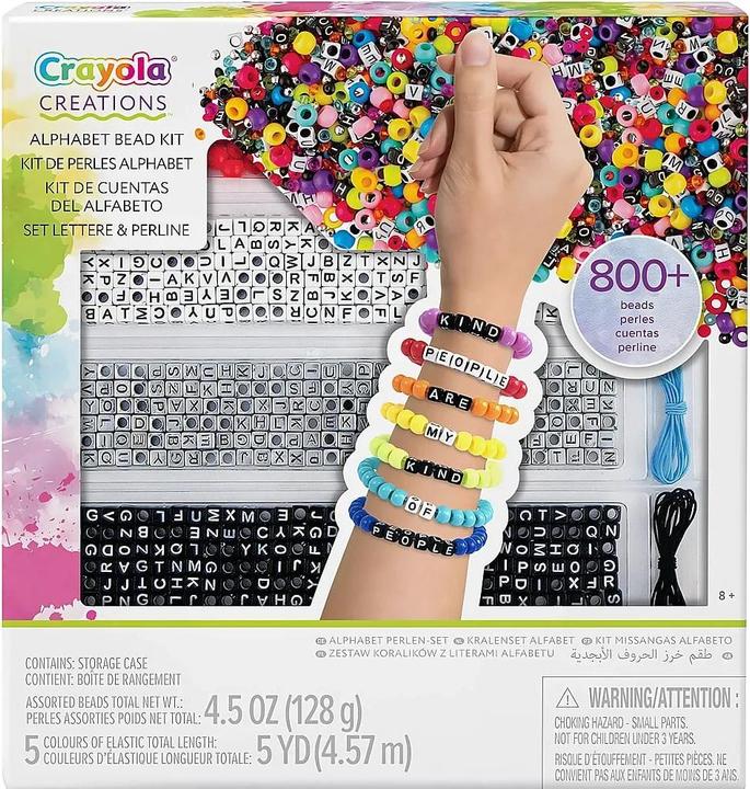 Actual product image Crayola Bead-Bracelet Set