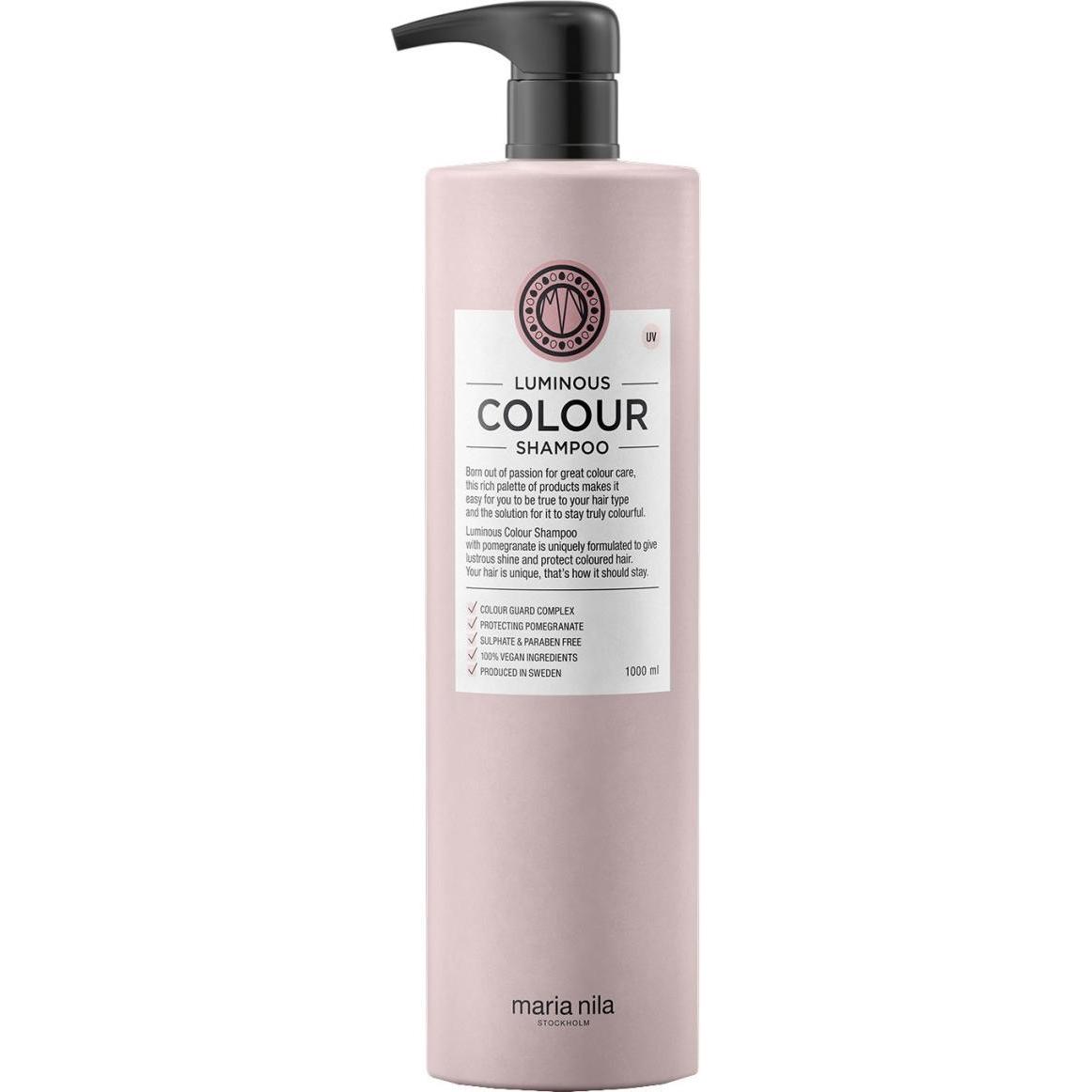 Thumbnail - Maria Nila, Shampoo, Care & Style - Luminous Colour Shampoo (1000 ml, Flüssiges Shampoo)