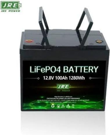 Image du produit Supersolar Batterie LifePo4 12,8V 100Ah BMS Bluetooth (12.80 V, 100 Ah)