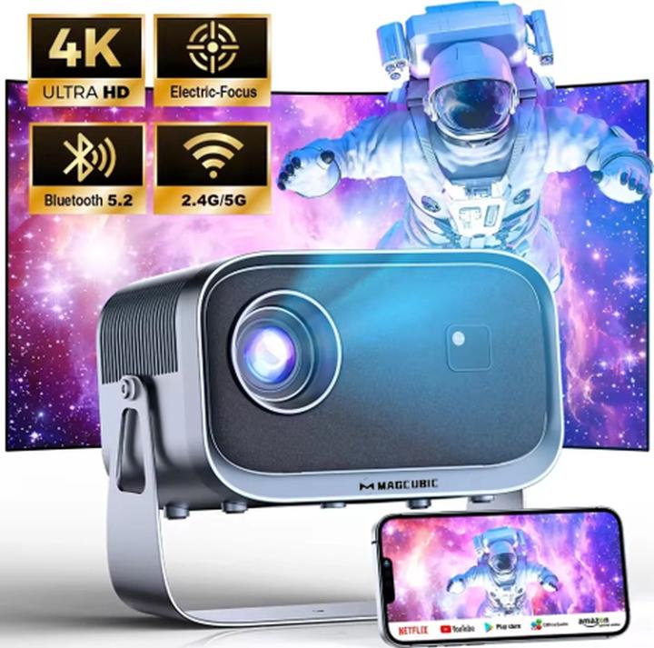 Actual product image Magcubic Portable 4K Smart Projector (4K)