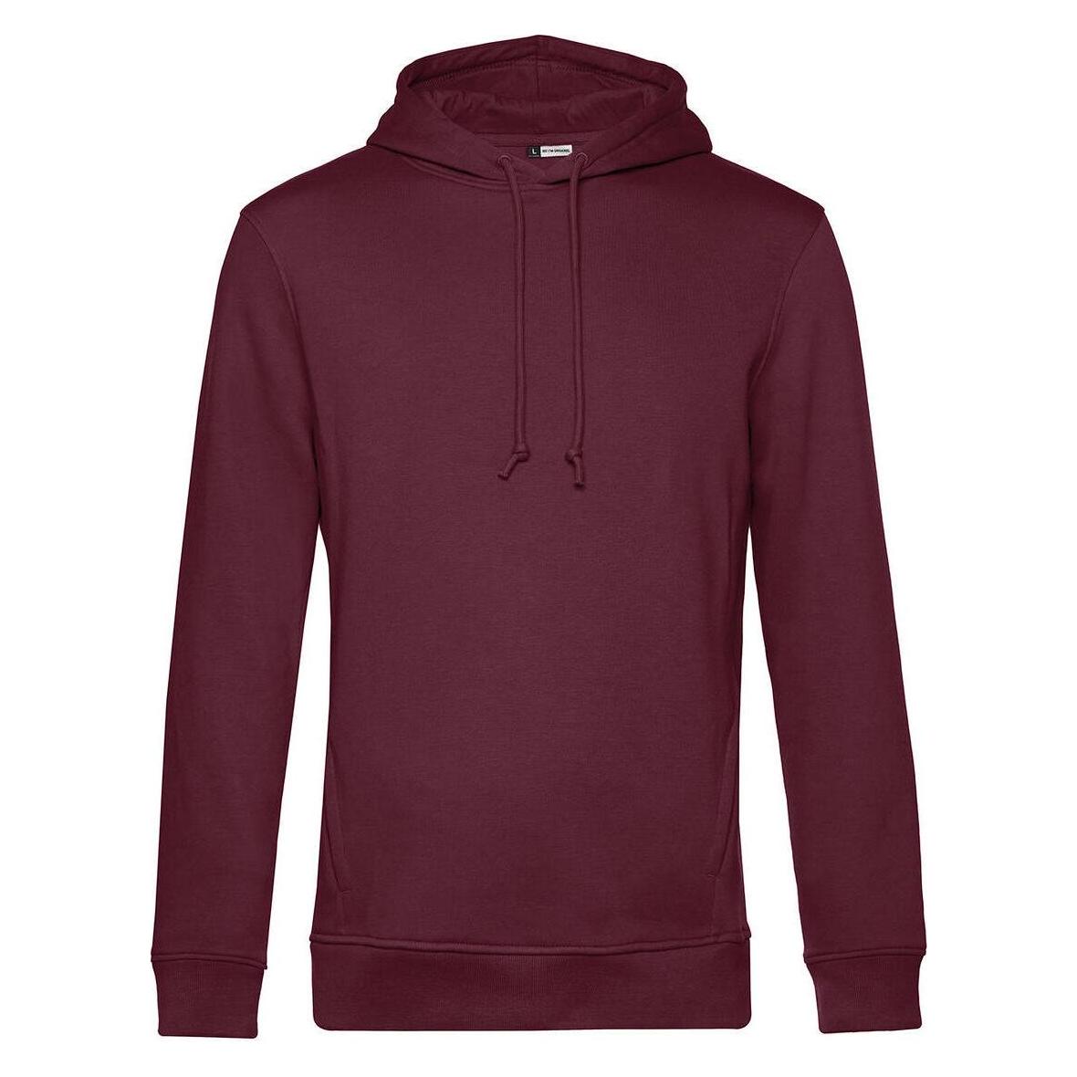B&C, Herren, Pullover, Organic, Rot, (L)