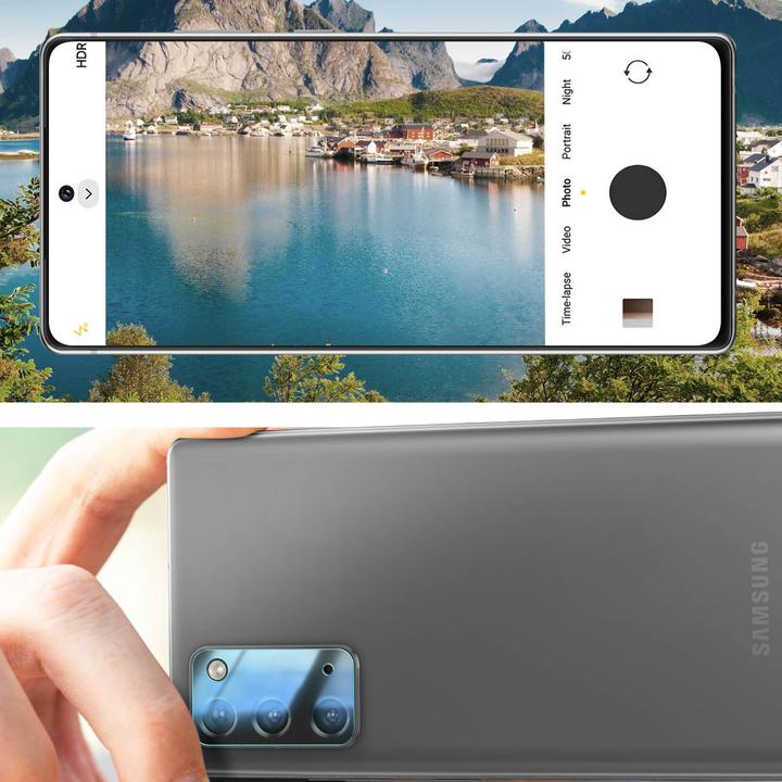 Actual product image Avizar Protective film, rear camera film, camera protection (1 pcs., Samsung Galaxy Note 20)