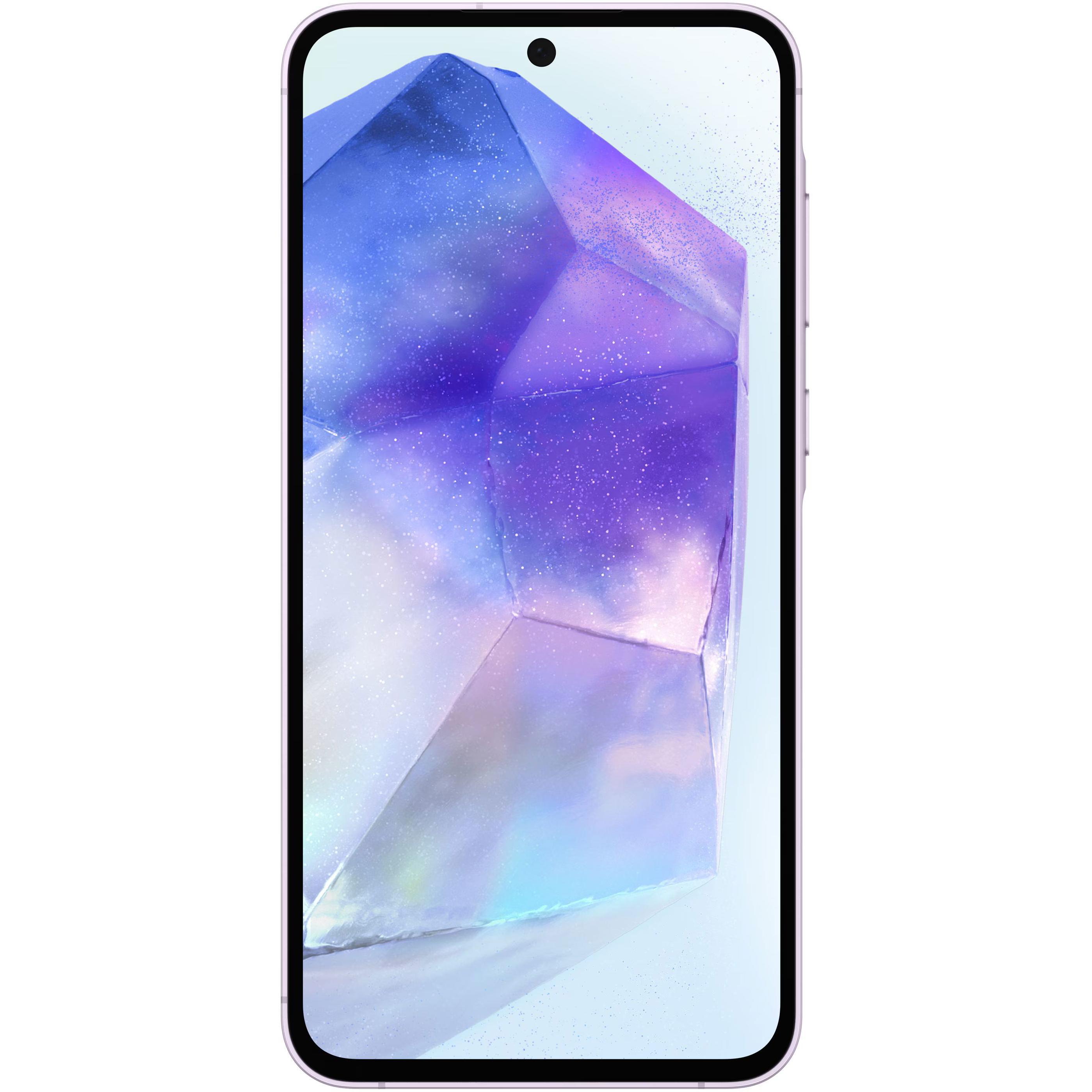 Thumbnail - Samsung Galaxy A55 (128 GB, Awesome Lilac, 6.60", SIM + eSIM, 50 Mpx, 5G), Smartphone, Violett