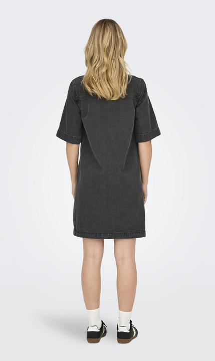 Image du produit Only Coupe normale Col chemise Robe courte Robe en jean (XS)