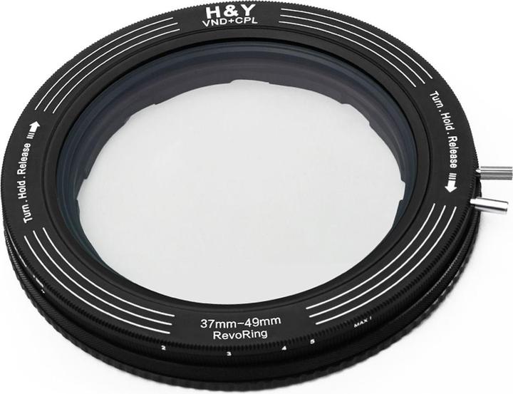 Actual product image H&Y REVORING 37-49mm ND3-ND1000 and CPL filter (49 mm, Neutral density filter)