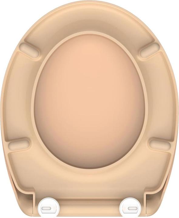 Actual product image Schütte WC seat Duroplast WC seat BEIGE Soft-close mechanism Quick release 82305 Beige