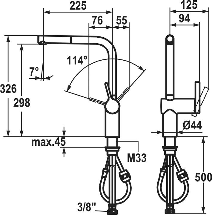 Produktbild KWC Livello A 225