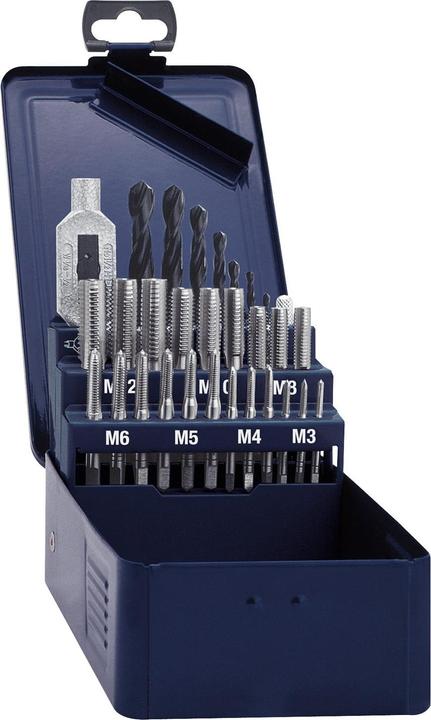 Produktbild Eventus Gewindebohrer Sortiment 29-teilig M3-M12