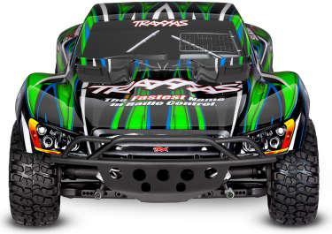 Produktbild Traxxas Slash 4x4 VXL Clipless grün 1/10 Short-Course RTR Brushless, HD, ohne Akku und Ladegerät (RTR Ready-to-Run)