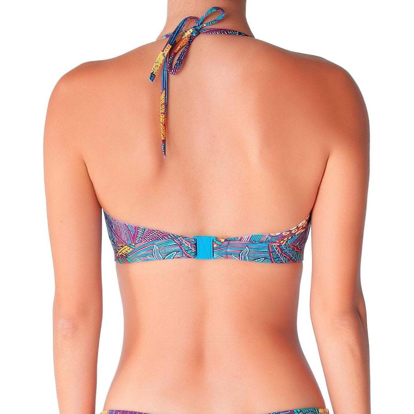 Thumbnail - HUIT, Damen, Bikini, bikinioberteil damen tropical jungle, Mehrfarbig, (95 C)