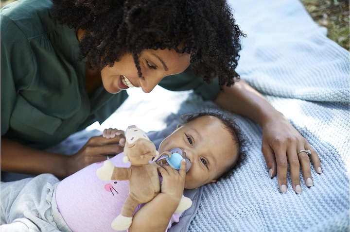 Productafbeelding Philips Avent Snuggle Monkey (1 x, Vanaf de geboorte)