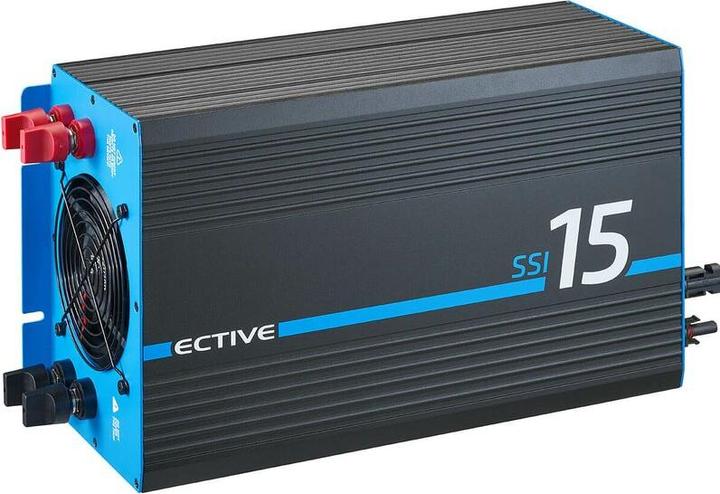 Actual product image Ective SSI 15 Sine wave inverter 24V 230V 1500W Inverter MPPT solar charge controller