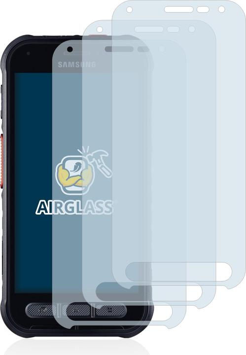 Produktbild BROTECT AirGlass Panzerglasfolie (3 Stk., Samsung Galaxy Xcover FieldPro)