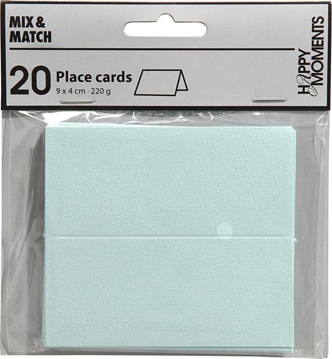 Produktbild Creativ Company Namenskarten Hellblau, 20 Stk. (20 Stk.)