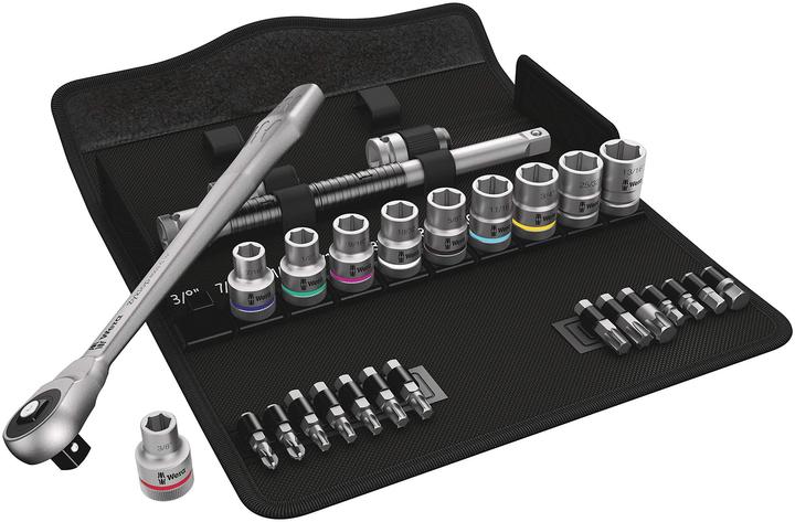 Produktbild Wera 8100 SC 10 Zyklop Metal-Knarrensatz