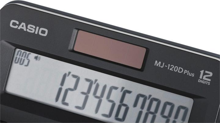 Actual product image Casio MJ-120D Plus (Solar cells, Batteries)