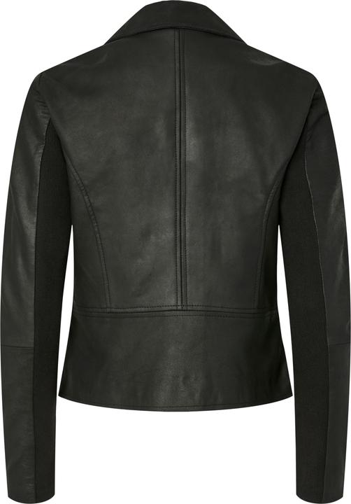 Actual product image Yas YASSOPHIE leather biker jacket (M)