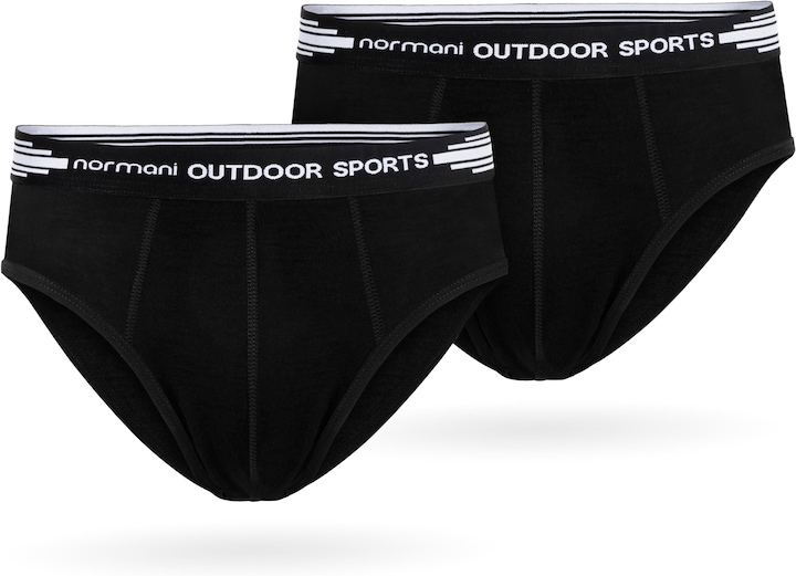 Normani 2er Pack Herren Merino Slipper