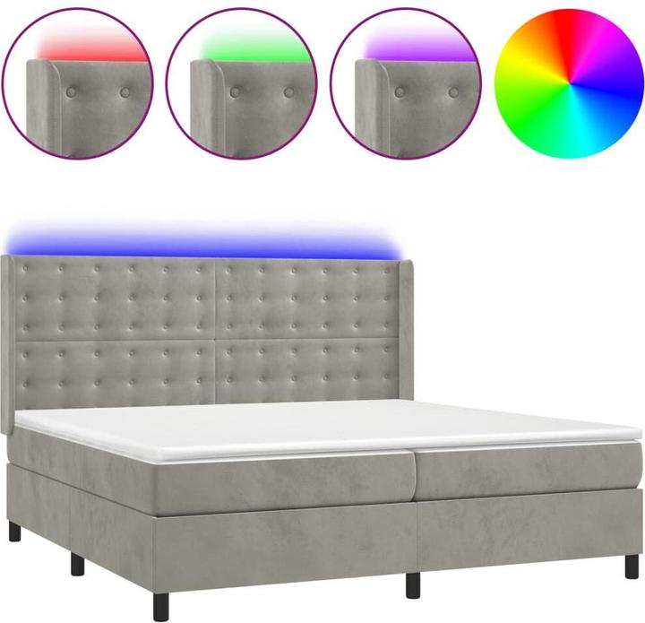 Actual product image vidaXL Boxspringbett (200 x 200 cm)