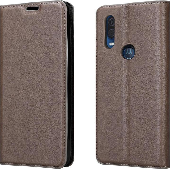 Productafbeelding Cadorabo Boek Onzichtbare Magneethoes (Motorola One Vision)