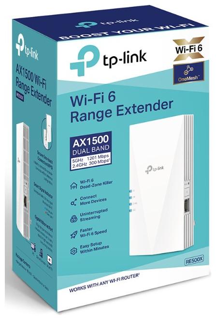 Actual product image TP-Link RE500X (1200 Mbit/s, 300 Mbit/s)