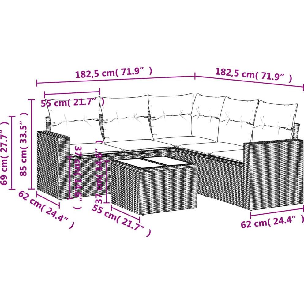 Thumbnail - VidaXL, Gartenlounge, Jimmy