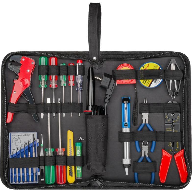 Thumbnail - Goobay, Lötgerät, Lötset und Werkzeugset in praktischer Tasche