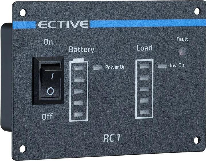 Ective RC1 Fernbedienung mit Ladestandsanzeige für Wechselrichter