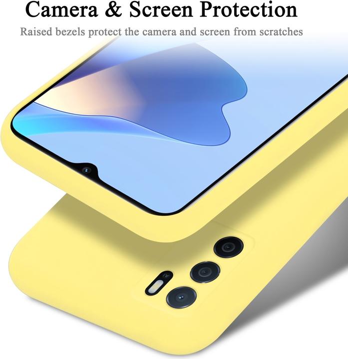 Image du produit Cadorabo TPU Liquid Silicone Case Housse pour Oppo A16s / A54s (Oppo A16s)